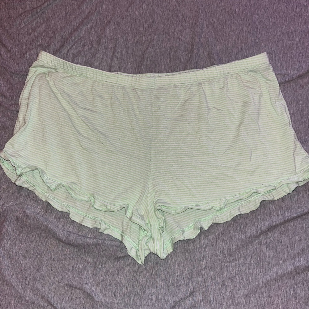 lime green micro shorts